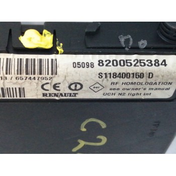 Recambio de caja reles / fusibles para renault scenic ii 1.5 dci diesel referencia OEM IAM 8200525384 S118400150D 