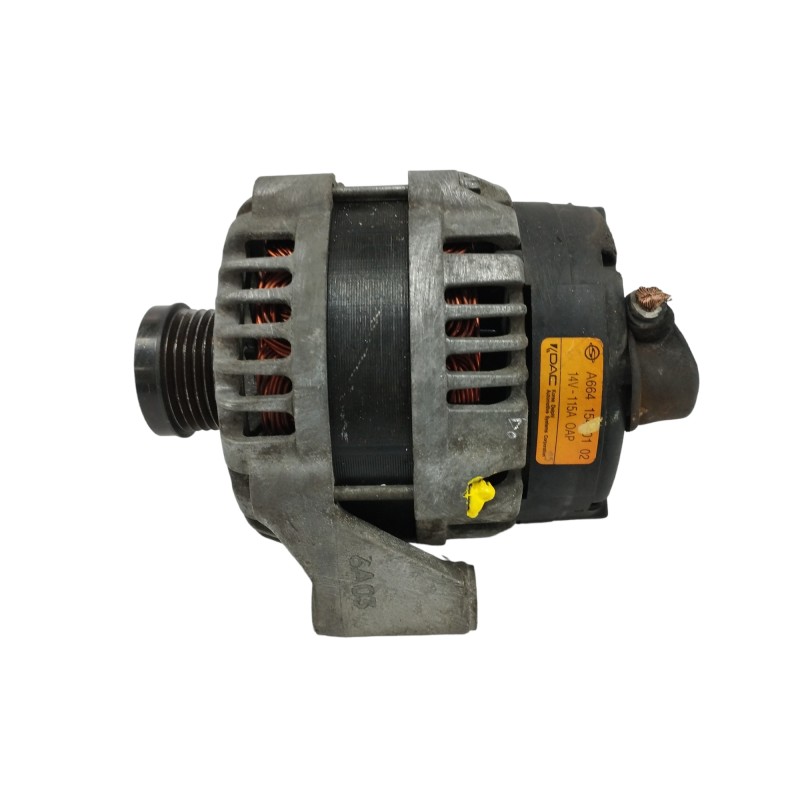 Recambio de alternador para ssangyong kyron 2.0 referencia OEM IAM A6641540102 115A 