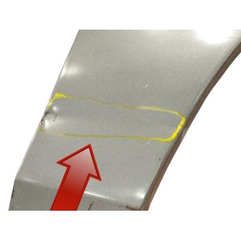 Recambio de aleta delantera derecha para alfa romeo 33 berlina 1.3 milano referencia OEM IAM 60502314 OBSERVAR FOTOS 