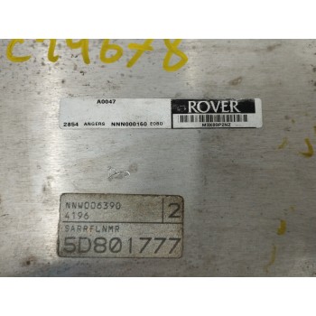 Recambio de centralita motor uce para mg mg zr 1.8 cat referencia OEM IAM NNW006390  