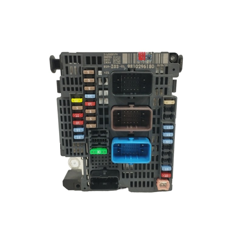Recambio de caja reles / fusibles para citroën c4 picasso 1.6 blue-hdi fap referencia OEM IAM 9810296180  