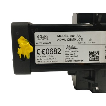 Recambio de conmutador de arranque para citroën c4 picasso 1.6 blue-hdi fap referencia OEM IAM 9800630080  
