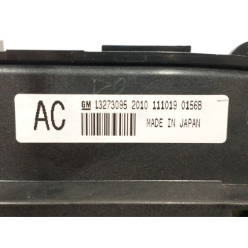 Recambio de mando climatizador para opel insignia berlina 2.0 cdti cat referencia OEM IAM 13273095  