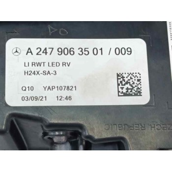 Recambio de piloto trasero izquierdo interior para mercedes-benz gla (h247) gla 200 d (247.712) referencia OEM IAM A2479063501  