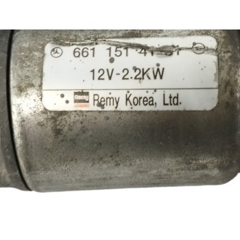 Recambio de motor arranque para ssangyong kyron 2.0 referencia OEM IAM 6611514101  