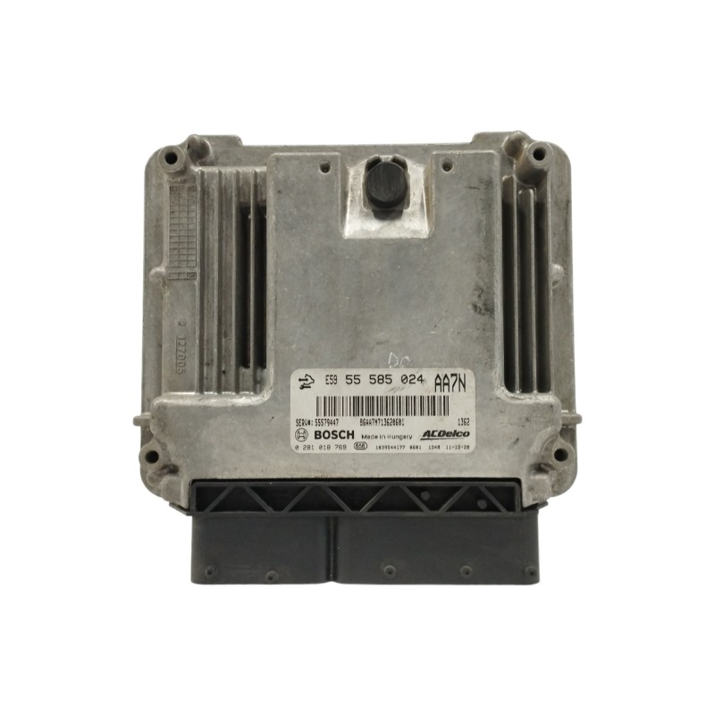 Recambio de centralita motor uce para opel insignia berlina 2.0 cdti cat referencia OEM IAM 55585024 0281018769 