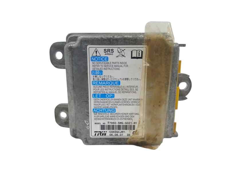 Recambio de centralita airbag para honda civic berlina 5 (fk) 2.2 ctdi referencia OEM IAM 77960SMGG021M1  