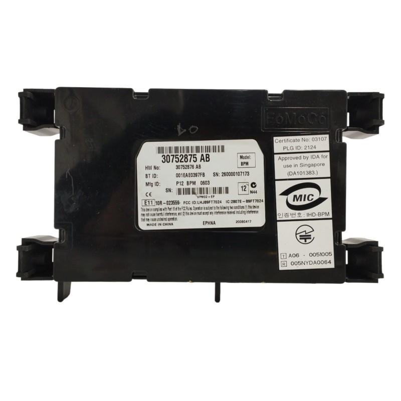 Recambio de modulo electronico para volvo c30 1.6 diesel cat referencia OEM IAM 30752875  