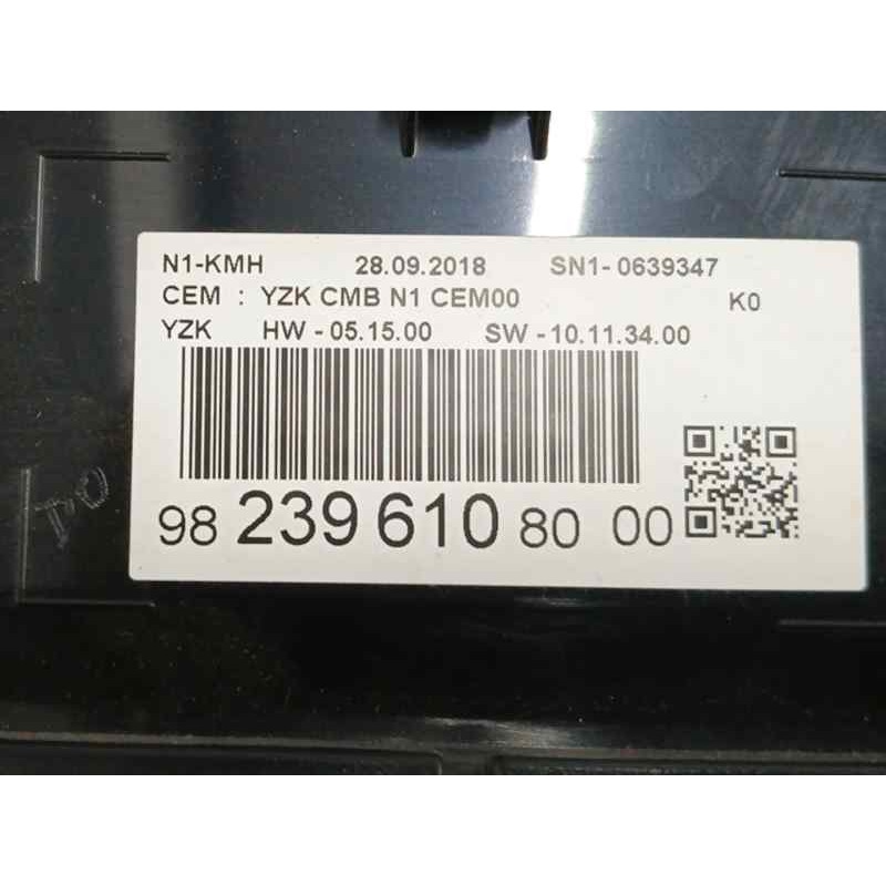 CUADRO INSTRUMENTOS 769167680U