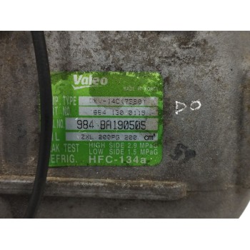 Recambio de compresor aire acondicionado para ssangyong kyron 2.0 referencia OEM IAM 6641300015 DVK14C7380 