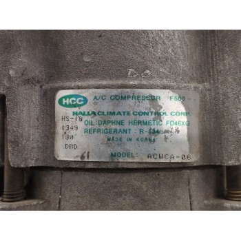 Recambio de compresor aire acondicionado para hyundai terracan (hp) 2.9 crdi cat referencia OEM IAM ACWCA06  