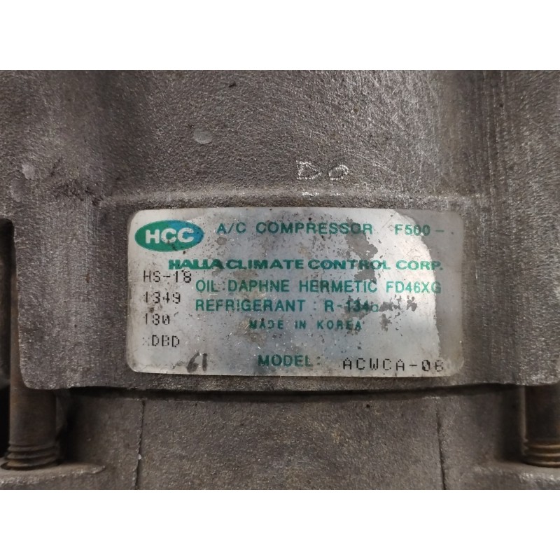 COMPRESOR AIRE ACONDICIONADO