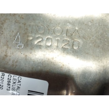 Recambio de catalizador para lexus rx 3.3 v6 24v cat referencia OEM IAM R20120  