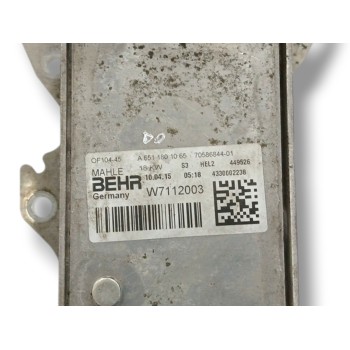 Recambio de enfriador aceite motor para mercedes-benz clase cla (w117) shooting brake cla 220 d (117.903) referencia OEM IAM A65