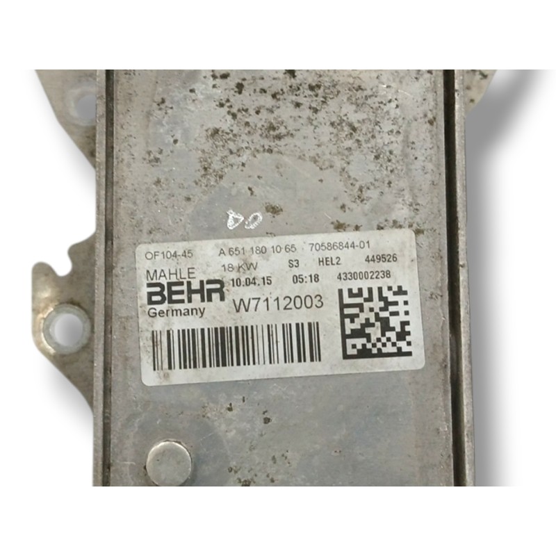 ENFRIADOR ACEITE MOTOR