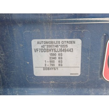 Recambio de carroceria corte para citroën c-elysée 1.6 blue-hdi fap referencia OEM IAM   