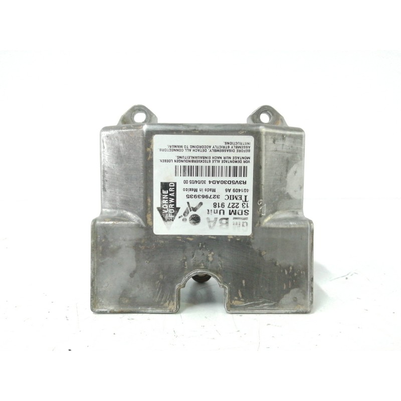 Recambio de centralita airbag para opel astra gtc 1.9 cdti referencia OEM IAM 13227918 327963935 