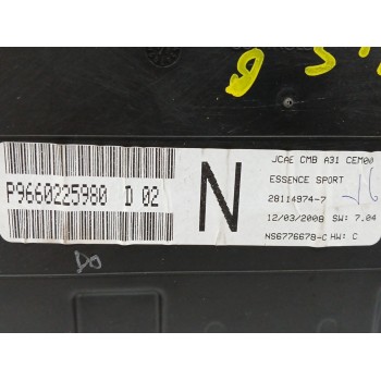 Recambio de cuadro instrumentos para citroën c3 pluriel (hb_) 1.4 referencia OEM IAM 9660225980 281149747 