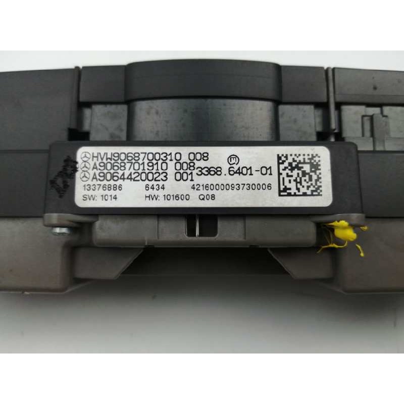 WARNING A9068701910 A9064420023