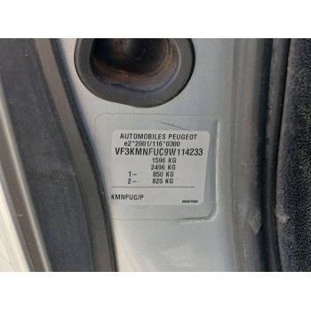 Recambio de carroceria corte para peugeot 1007 1.6 16v cat (nfu / tu5jp4) referencia OEM IAM   
