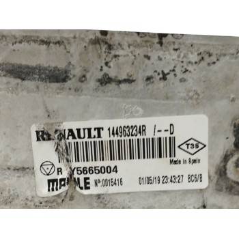 Recambio de intercooler para renault kangoo 1.5 dci diesel fap referencia OEM IAM 144963234R OBSERVAR FOTO 