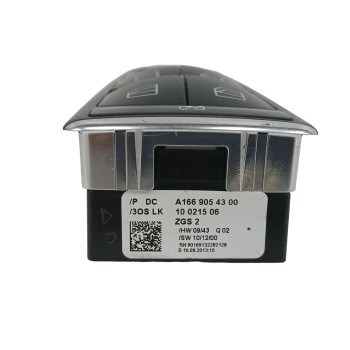 Recambio de mando elevalunas delantero izquierdo para mercedes-benz clase a (w176) a 200 blueefficiency (176.043) referencia OEM