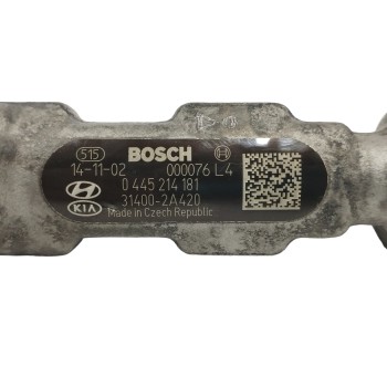 Recambio de rampa inyectora para kia carens iv 1.7 crdi referencia OEM IAM 314002A420 0445214181 