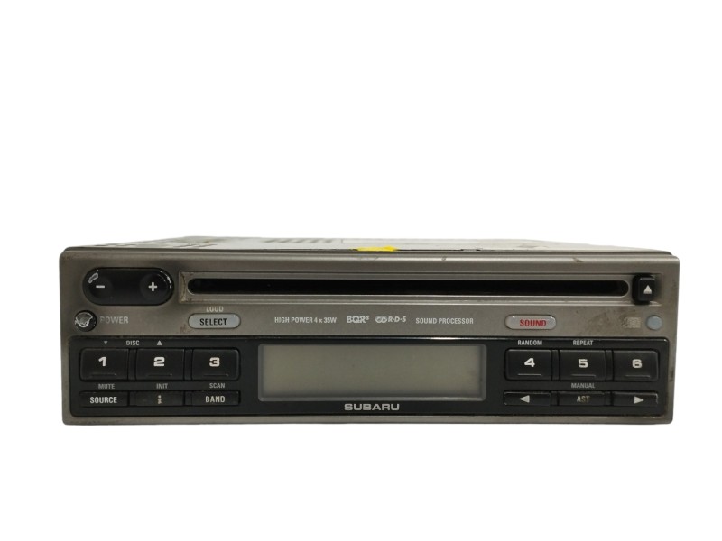 Recambio de sistema audio / radio cd para subaru forester s11 (sg) 2.0 cat referencia OEM IAM 907921643923 VDCD0012977128 