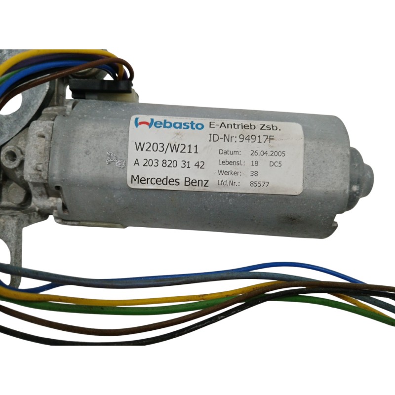 MOTOR TECHO ELECTRICO 0390200011