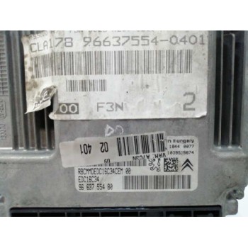 Recambio de centralita motor uce para peugeot 207 sw sport referencia OEM IAM 9663755480 96637554 