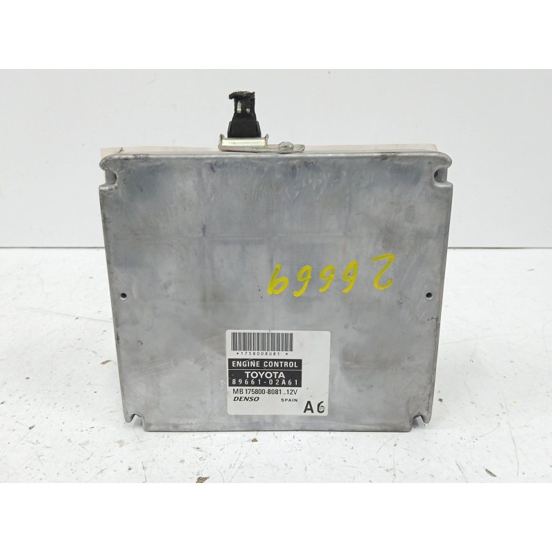 Recambio de centralita motor uce para toyota corolla station wagon (_e12_) 2.0 d-4d (cde120_) referencia OEM IAM 8966102A61 MB17