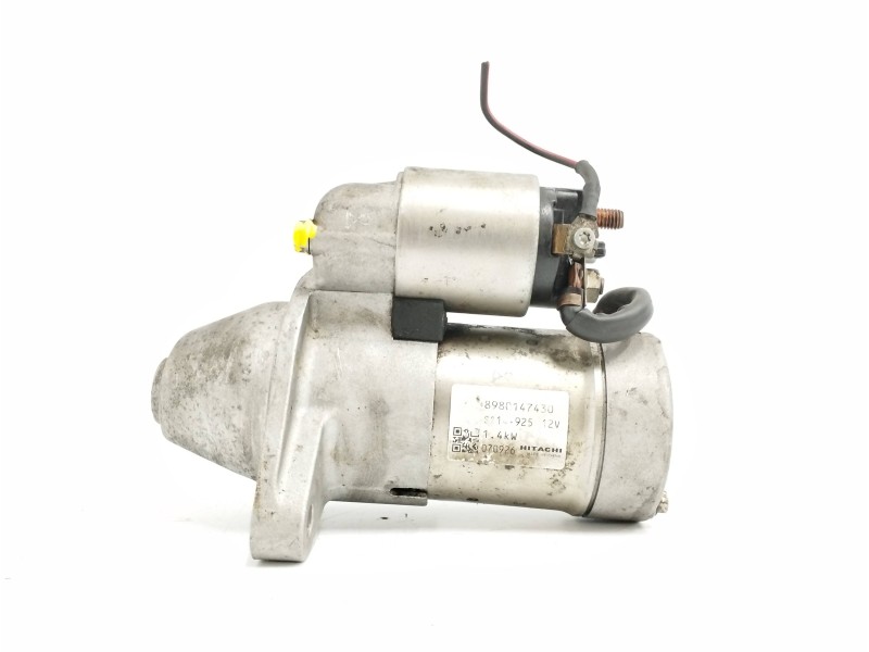 Recambio de motor arranque para opel meriva 1.7 16v cdti referencia OEM IAM 8980147430 S114925 