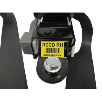 Recambio de cinturon seguridad trasero derecho para kia carens ( ) 1.7 crdi cat referencia OEM IAM 89880A4000 TERCERA FILA 