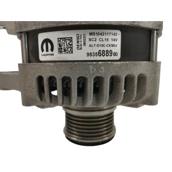Recambio de alternador para citroën c4 iii (ba_, bb_, bc_) 1.2 puretech 130 (bahnsa, bahnsb) referencia OEM IAM 9835688980 CL15 