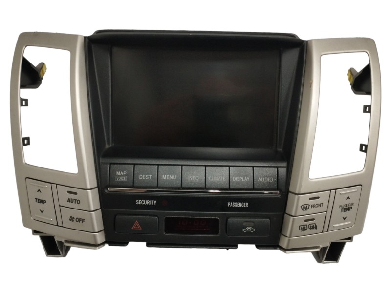 Recambio de sistema navegacion gps para lexus rx 3.3 v6 24v cat referencia OEM IAM 8611048400 Recambio de sistema navegacion gps para lexus rx 3.3 v6 24v cat referencia OEM IAM 8611048400