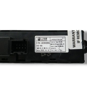 Recambio de warning para mg marvel r electric referencia OEM IAM 10394995  