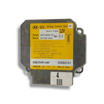 Recambio de centralita airbag para kia sportage 2.0 turbodiesel cat referencia OEM IAM 959101F400 4079344684 