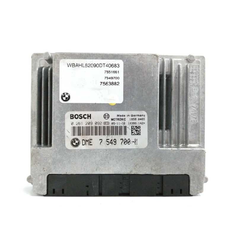 Recambio de centralita motor uce para bmw serie 7 (e65/e66) 4.0 v8 cat referencia OEM IAM 7549700 0261209092 