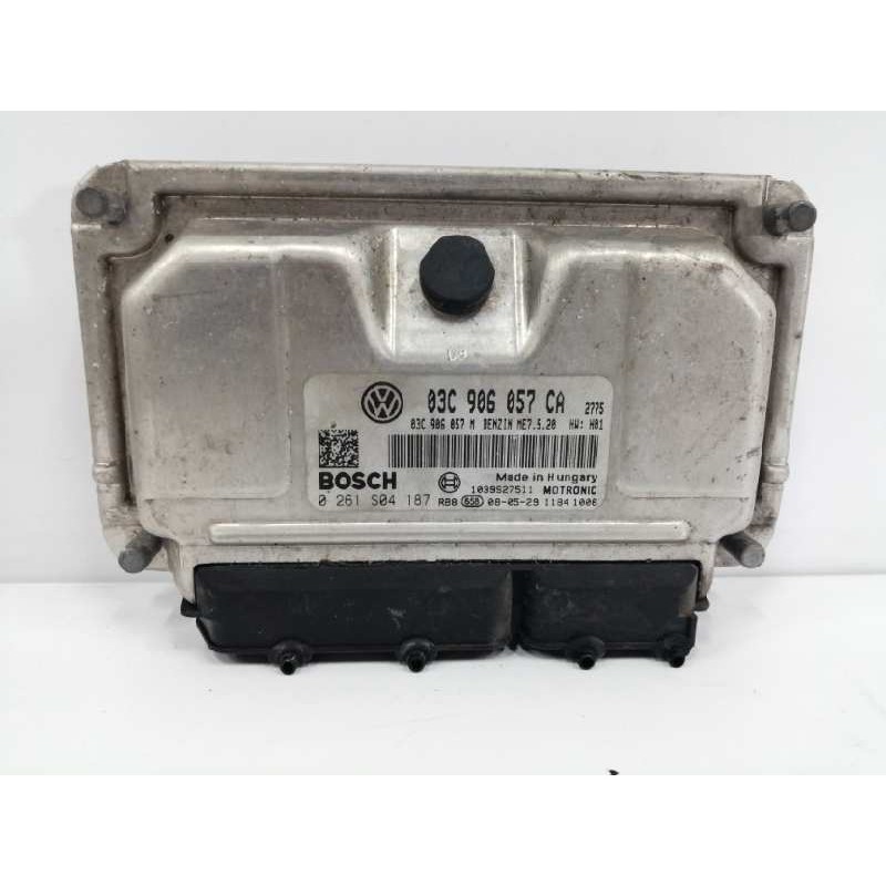 Recambio de centralita motor uce para seat ibiza (6j5) 1.6 16v referencia OEM IAM 03C906057CA 0261S04187 