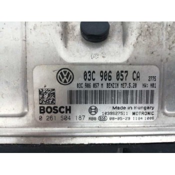 Recambio de centralita motor uce para seat ibiza (6j5) 1.6 16v referencia OEM IAM 03C906057CA 0261S04187 