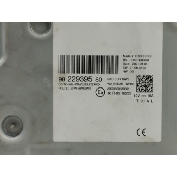 Recambio de sistema navegacion gps para citroën c3 1.5 blue-hdi fap referencia OEM IAM 9822939580  