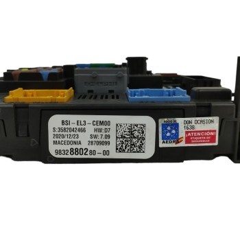 Recambio de caja reles / fusibles para citroën c3 1.5 blue-hdi fap referencia OEM IAM 9832880280  