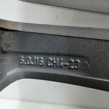 Recambio de llanta para peugeot 208 1.6 blue-hdi fap referencia OEM IAM 9673773677 6,0J16 CH4-23 