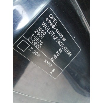 Recambio de carroceria corte para opel astra g berlina 1.6 16v referencia OEM IAM   