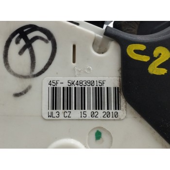 Recambio de cerradura puerta trasera izquierda para volkswagen polo (6r1) 1.4 fsi referencia OEM IAM 5K4839015F  