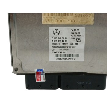 Recambio de centralita motor uce para mercedes-benz clase a (w176) a 200 cdi / d (176.008) referencia OEM IAM A6519007003 A65190