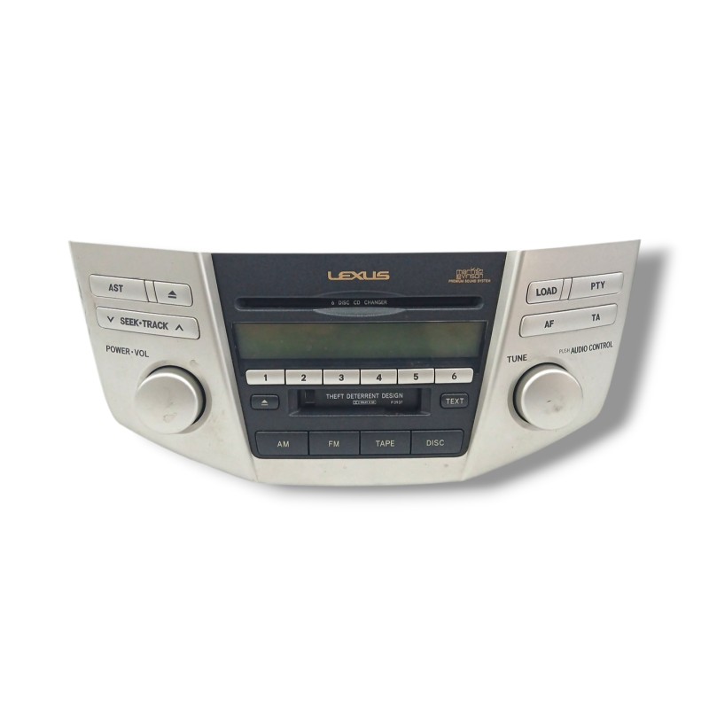 Recambio de sistema audio / radio cd para lexus rx 400h referencia OEM IAM 8612048550  