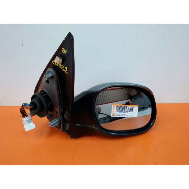 Recambio de retrovisor derecho para peugeot 206 berlina xt referencia OEM IAM 8154JC ELECTRICO 