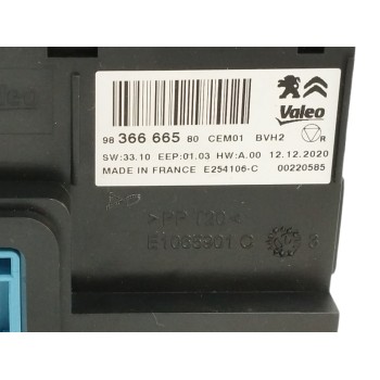 Recambio de modulo electronico para citroën c3 1.5 blue-hdi fap referencia OEM IAM 9836666580  