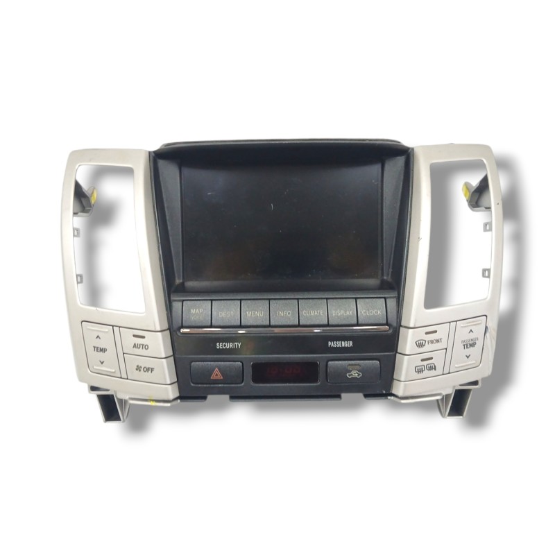 Recambio de sistema navegacion gps para lexus rx 400h referencia OEM IAM 8611048200 CON MANDO CLIMATIZADOR 